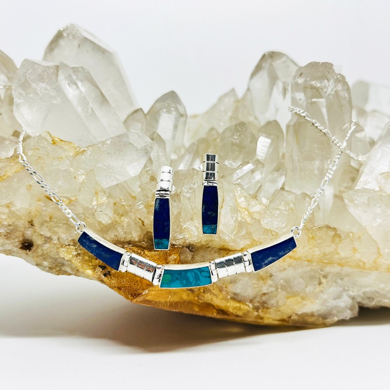 Set Gala en Lapislázuli y Malaquita