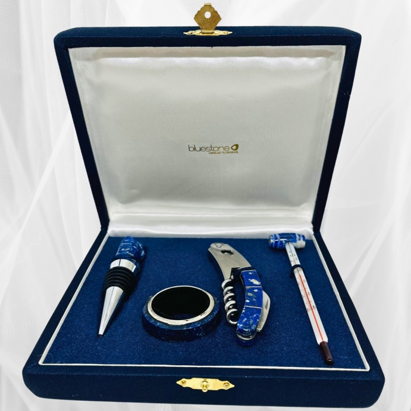 Set de Vino 4 Piezas Diseño Moai