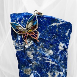 Colgante Mariposa en Diferentes Piedras