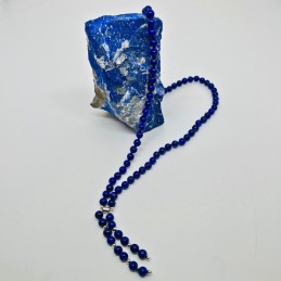Collar Imantado en Bolitas de Lapislázuli