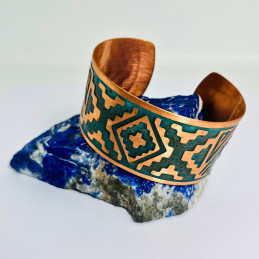 Esclava Ajustable en Cobre Patinado