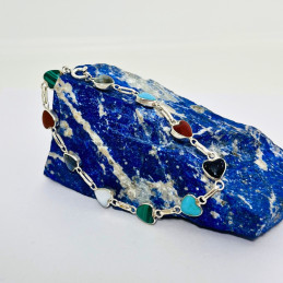 Pulsera Reversible Corazones