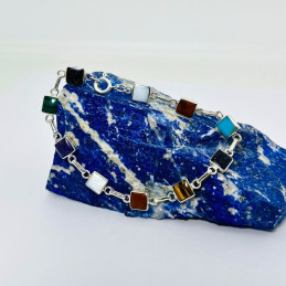 Pulsera Reversible Cuadrados