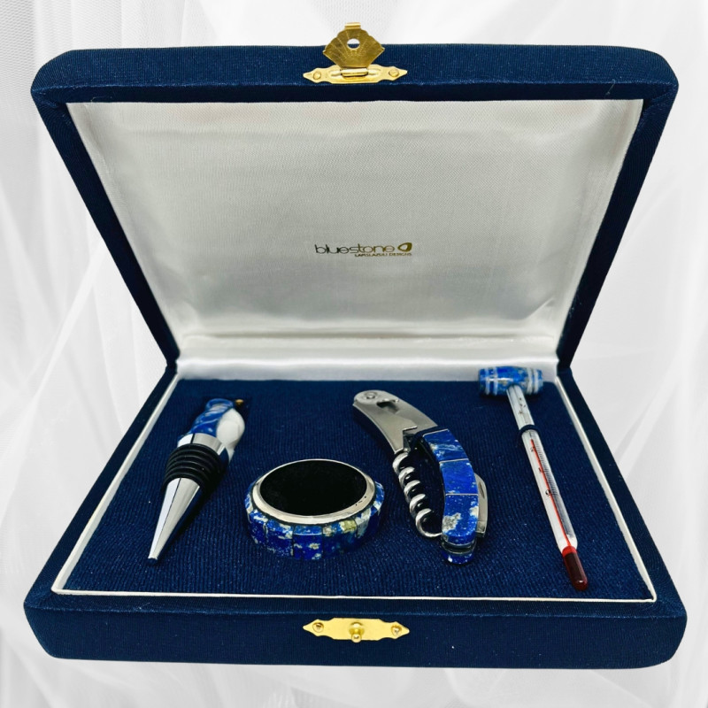 Set de Vino 4 Piezas Diseño Pingüino