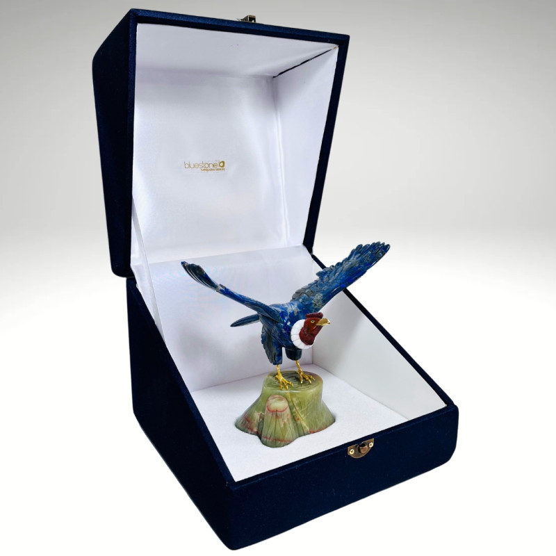Cóndor Esculpido en Lapislázuli con Base + Estuche de Regalo Cóndor Esculpido en Lapislázuli con Base + Estuche de Regalo