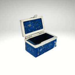 Caja en Lapislázuli con Bisel en Alpaca I