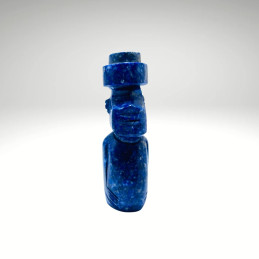 Moai Esculpido en Lapislázuli 6,5 cm