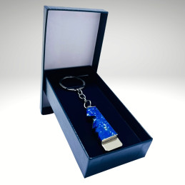 Llavero Moai en Lapislázuli