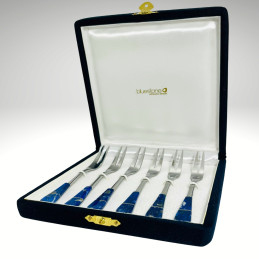 Set 6 Pinchos en Lapislázuli