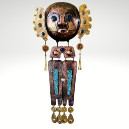 Máscara Chinchorro en Cobre y Aplicaciones en Bronce