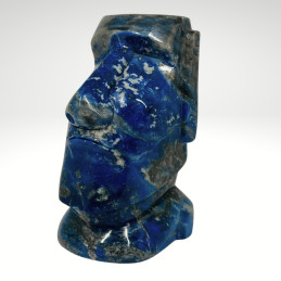 Moai sin Pukao en Lapislázuli